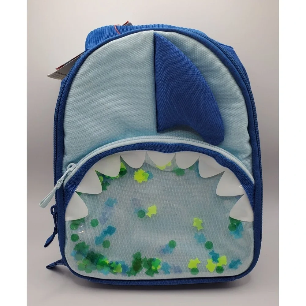 Cat‎ & Jack Shark Youth Novelty Lunch Bag Insulated NWT